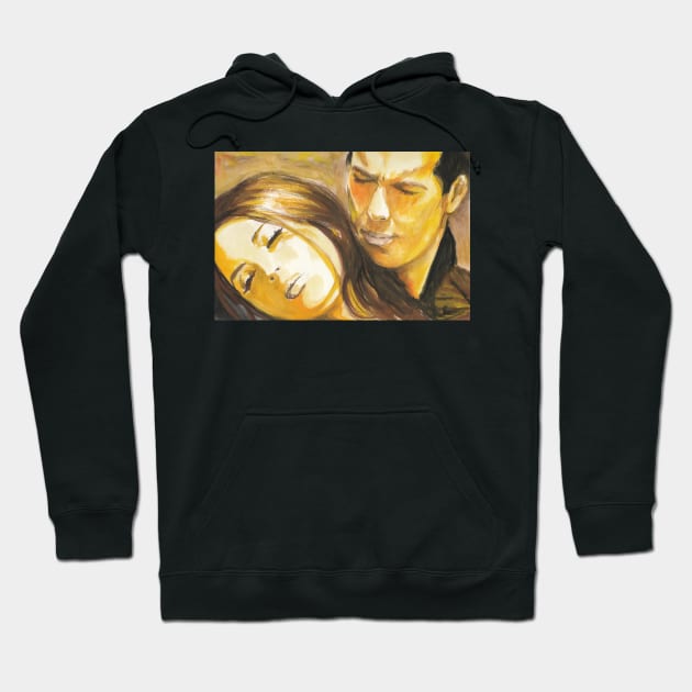 Mario Casas, María Valverde Hoodie by Svetlana Pelin